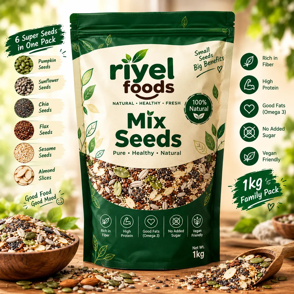 Riyel Foods Premium Mix Seeds 1kg